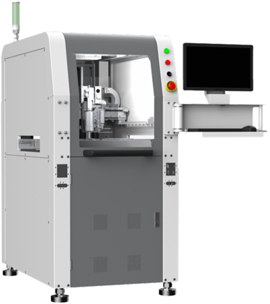 高速度在线式单轨点胶机